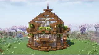 Minecraft: How to Build an Enchanting Room | Garden Decoration #4