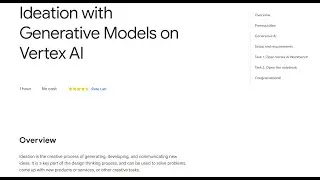 Ideation with Generative Models on Vertex AI #vertex #generativeai