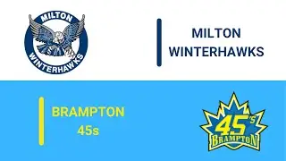 Game #3 - Brampton 45s U11 A Vs Milton Winterhawks 17 Nov 2021 | Match replay #squidgame #icehockey