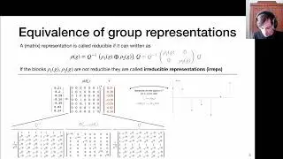 Group Equivariant Deep Learning - Lecture 2.3: Group Theory (Irreducible representations, Fourier)