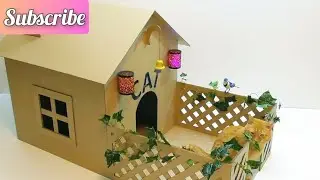 DIY MAKE EASY CAT HOUSE