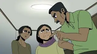 The man in my room (TRUE Horror Story Animated)