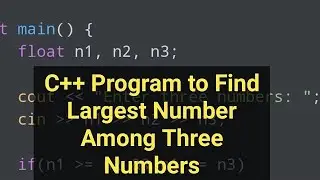 c programming coding for greater no between 3 numbers
