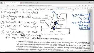 LECT- 4 (TYPES OF CHIPS & BUILD UP EDGE)