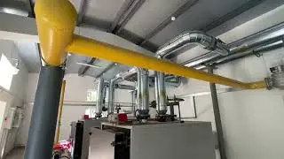 Cazangerie montata la Straseni! Centrală termică pe gaz !
