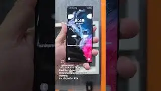 Samsung S22 Ultra 5G 128GB Rs.120,000 PTA Approved