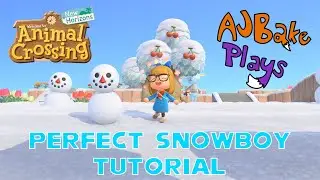 Animal Crossing: New Horizons - Build the Perfect Snowboy Tutorial