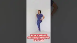 Alt karın ve bacak kaslarınızı güçlendirmek için deneyin #aktifizyo #fiziktedavi #kalçaağrısı