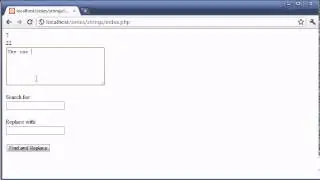 56   Creating a Find and Replace Application Part 3   PHP Tutorials