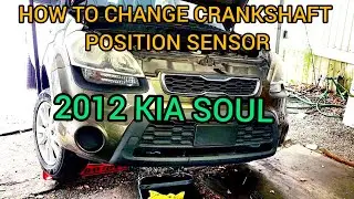 how to change crankshaft position sensor on 2012 kia soul DIY