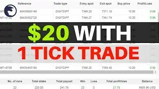 GREAT 1 TICK TRADE! Digit Binary Bot 2019 Duration 1 Tick - DIGIT KILLER