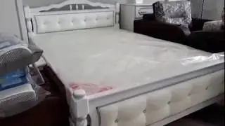 Кровать Карина 11 белый жемчуг