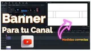 Como hacer un Banner para tu canal de Youtube PASO a PASO de una forma muy Facil.(Tutorial Filmora)