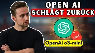 OpenAIs Antwort auf DeepSeek R1 - o3-mini kostenlos in ChatGPT!