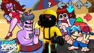 Friday Night Funkin', but It's a Summer Vacation with a Piggy Bonus Animation