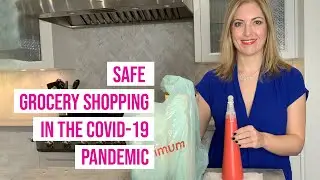 Safe grocery shopping in the COVID-19 pandemic