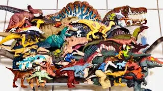 MUCHOS DINOSAURIOS!! MEGA CAJA DE DINOSAURIOS NUEVOS!! ESPINOSAURIO!! T REX!! BUMPY!! Y MUCHOS MÁS!!