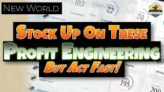 New World Level Engineering Tip | Buy these NOW to boost your engineering