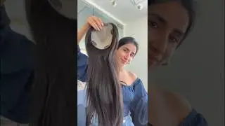 Best Hair Topper extra long 20-22inch. Made with 100% Human Hair 
