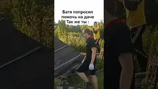 батя попросил помочь на даче: #мем #мемы #кринж #mem #meme #прикол #рофл #батя #батяпопросилпомочь