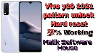 Vivo Y20 2021 pattern unlock reset without PC 💯 working