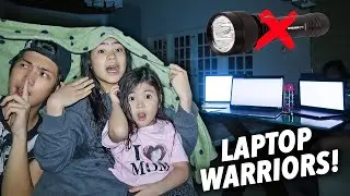 24 Hours BROWNOUT CHALLANGE (No Electricity) | Ranz and Niana