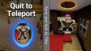 Teleport Home on Button Press - Minecraft 1.21.3 Bundles of Bravery [Works in Release]