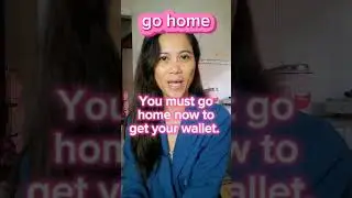 come home vs go home #englishgrammar #englishlanguage #englishteacher