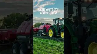 DEW your friend a favor, and send them this reel!#staheliwest #hay #haybaler #balinghay #farm