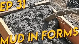 Pouring Concrete Footings Ep.31