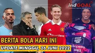 DE JONG KE MAN UNITED😎MOURINHO INGIN RONALDO 😮RONALDINHO BERSAMA RANS I BERITA BOLA HARI INI