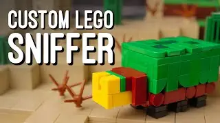 LEGO Minecraft: Custom Sniffer Tutorial!