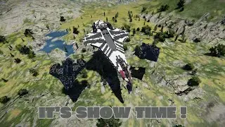 Space Engineers PVP -  Atmospheric Fleet Battle - lot of Destruction & Epic Sound Music Alehouse pvp