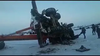 Перевернули кран