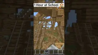 minecraft school life #shorts #ytshorts #bblocks #minecraft