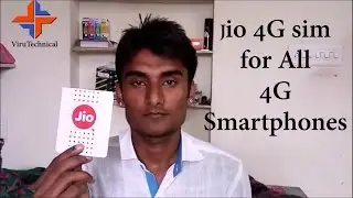How to get Jio 4G sim for all 4G smartphones