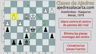✅ El SECRETO de los CAMBIOS de PIEZAS - Clase maestra de Kasparov