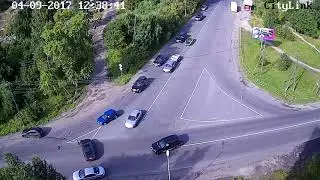 ДТП Ключевая - Репникова 4.09.17
