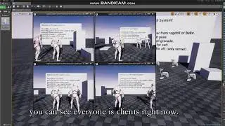 UE4 Multiplayer Ragdoll - Dedicated Server Test
