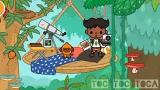 Taking pictures in the forest at Toca Life World!!!📷📷📷😃😃😃 Tirando fotos na floresta