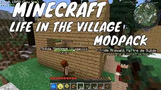 Minecraft Life in the village modpack - Automated village -  Minecraft villager mod