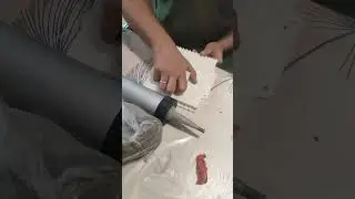 снаряды для рогатки . глина + песок 1/1.раскатка для бойлов 10мм . вес камня выходит ровно 1 гр.