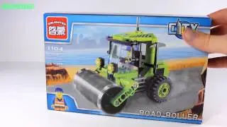 Распаковка ENLIGHTEN 1104 ROAD ROLLER | Каток БРИК 1104