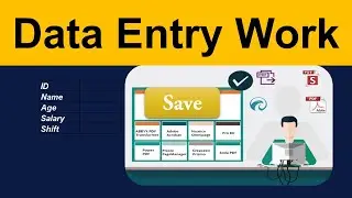 Data Entry Work in Excel | How to Use Excel for Data Entry #data_entry_in_excel