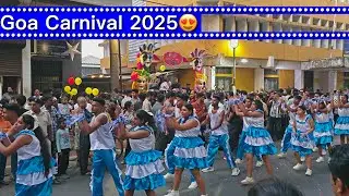 CARNIVAL IN GOA 2025 🎭 || Goa Carnival 2025 🎊