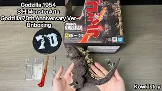 Unboxing✨Bandai S.H.MonsterArts Godzilla 1954 70th Anniversary Special Ver #bandai #shmonsterarts