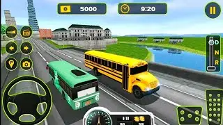 American School BUS Driving: Perfect Pickups or Total Mayhem? 🚌😱