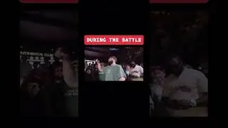 Before the Battle vs During the Battle #LunarC #battlerap #rapbattle