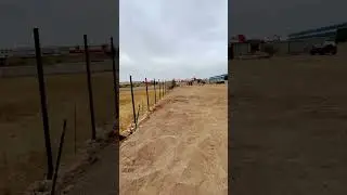 Забор под ключ, установка опор для забора из профнастила