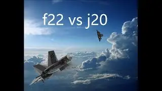 America's F 22 Raptor vs  China's Stealth J 20 Who Wins??